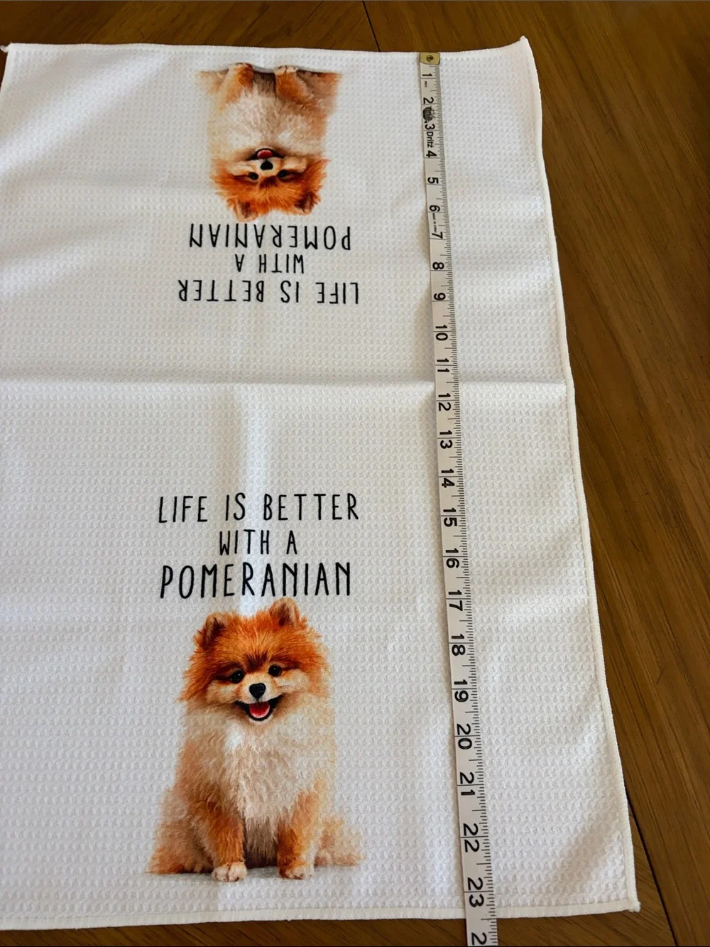 Pomeranian Kitchen Towels Set of 4. NWOT!